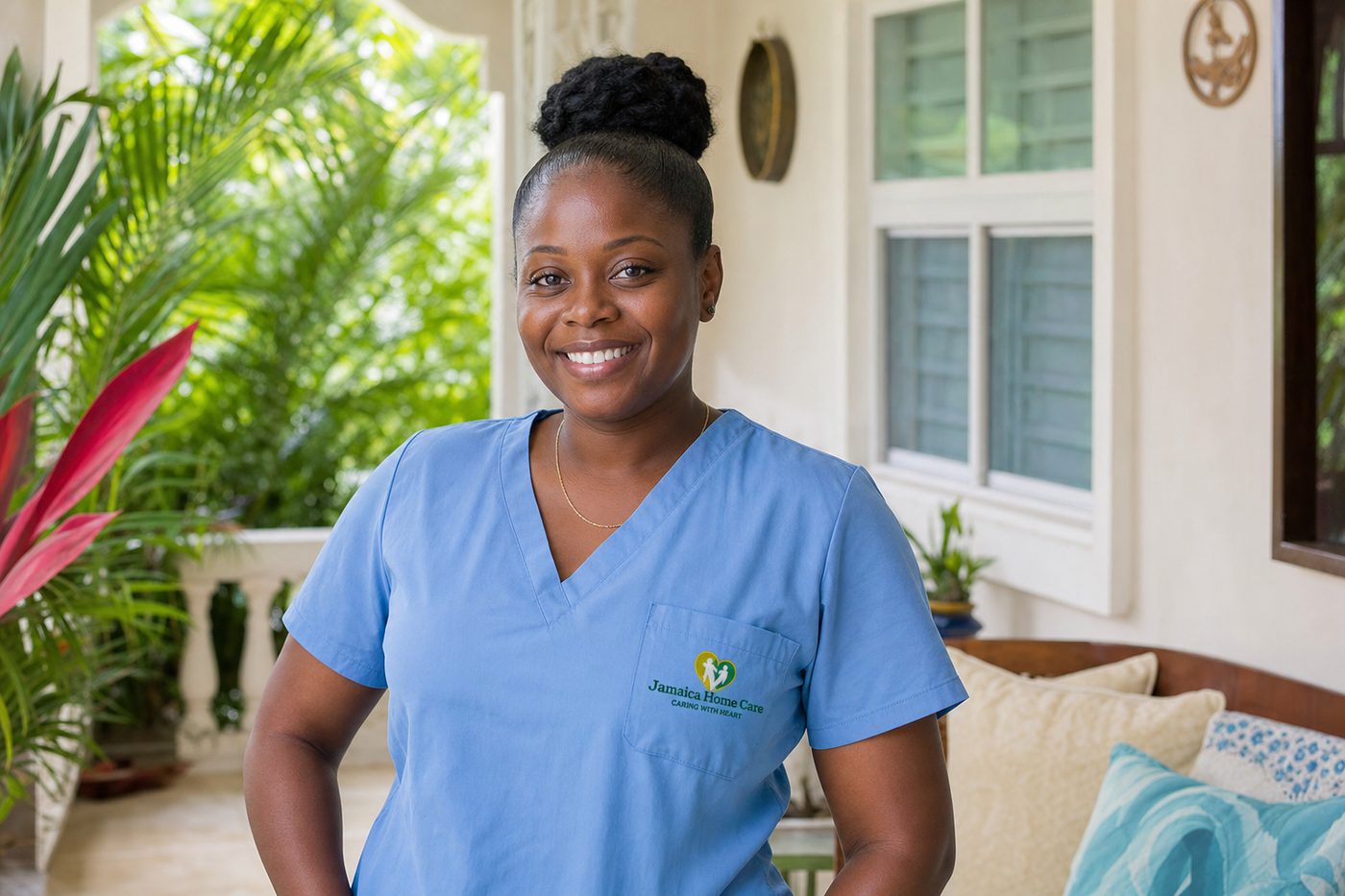 Dedicated caregiver team at Savash Private Home Care in Portmore, Jamaica